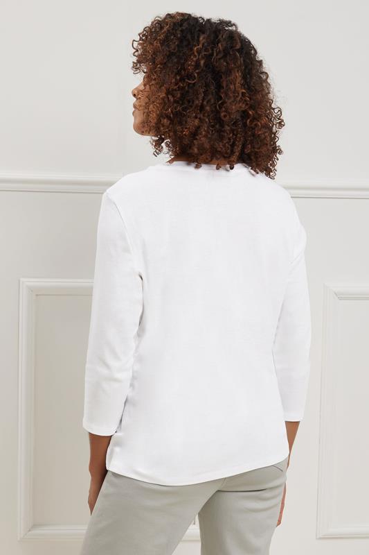 M&Co White Cotton Top | M&Co 4