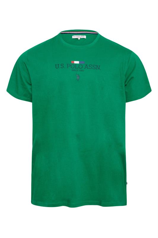 U.S. POLO ASSN. Big & Tall Green Heritage T-Shirt 3