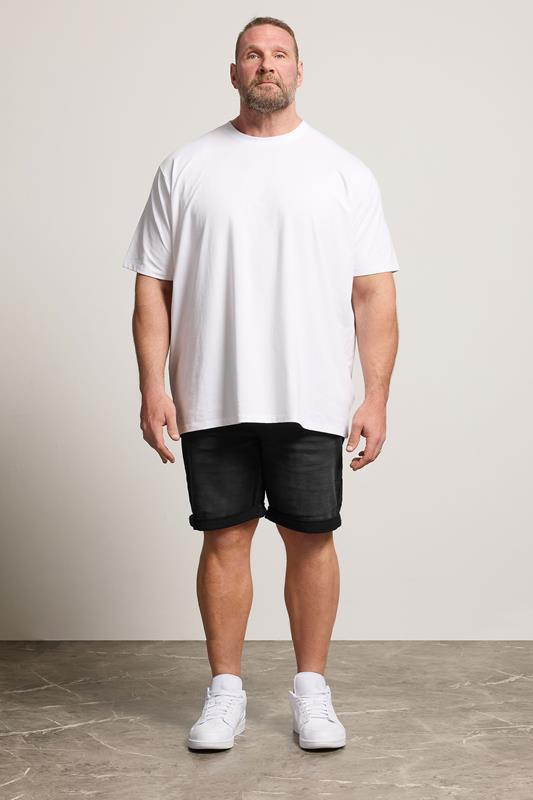 BadRhino Big & Tall Black Ultra Stretch Shorts | BadRhino 1