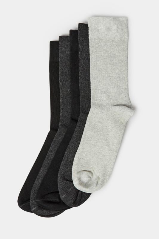 BadRhino Grey & Black 5 Pack Ankle Socks | BadRhino 3
