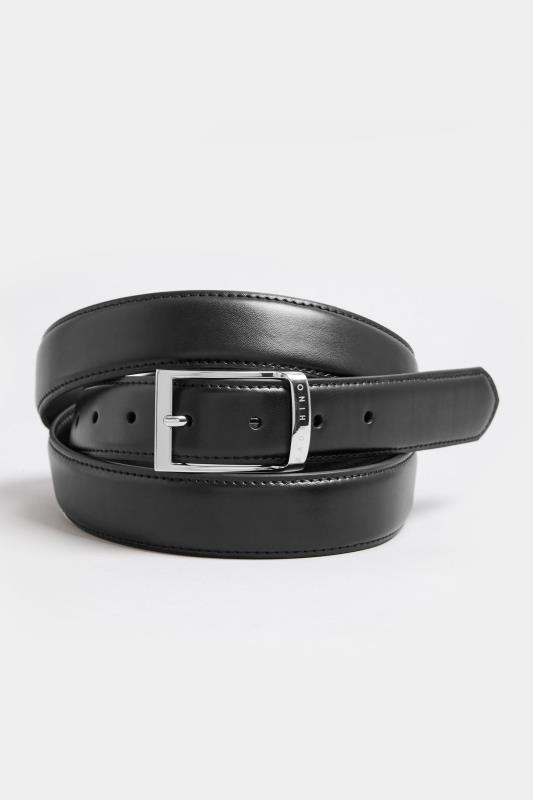 RHINO FLEX Black Flex Leather Look Belt | BadRhino 3