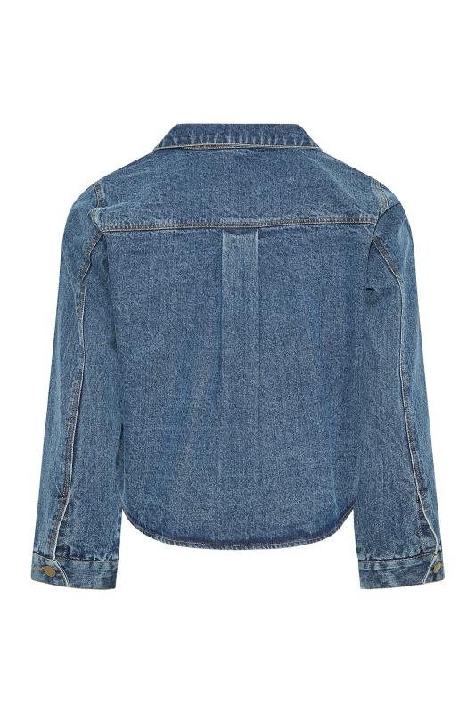 LIMITED COLLECTION Curve Blue Denim Cropped Shacket_Y.jpg