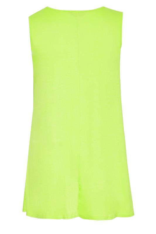 Curve Lime Green Swing Vest Top 6