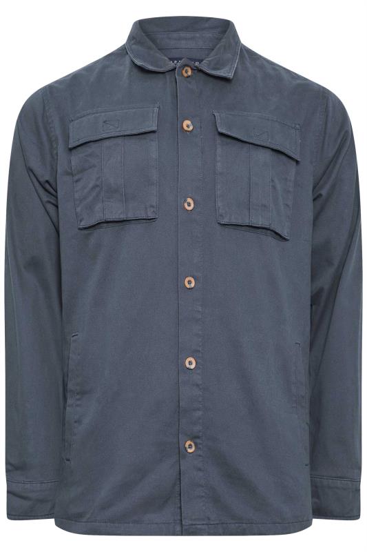 BadRhino Navy Blue Cotton Twill Shirt | BadRhino 2