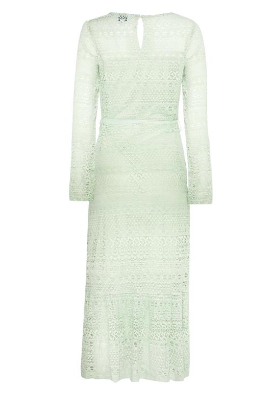 LTS Tall Women's Sage Green Lace Midi Dress | Long Tall Sally  7