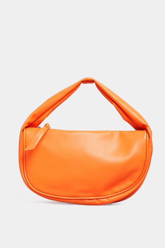 Orange Slouch Handle Bag 4