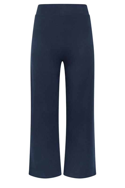 PixieGirl Petite Women's Navy Blue Wide Leg Yoga Pants | PixieGirl 5
