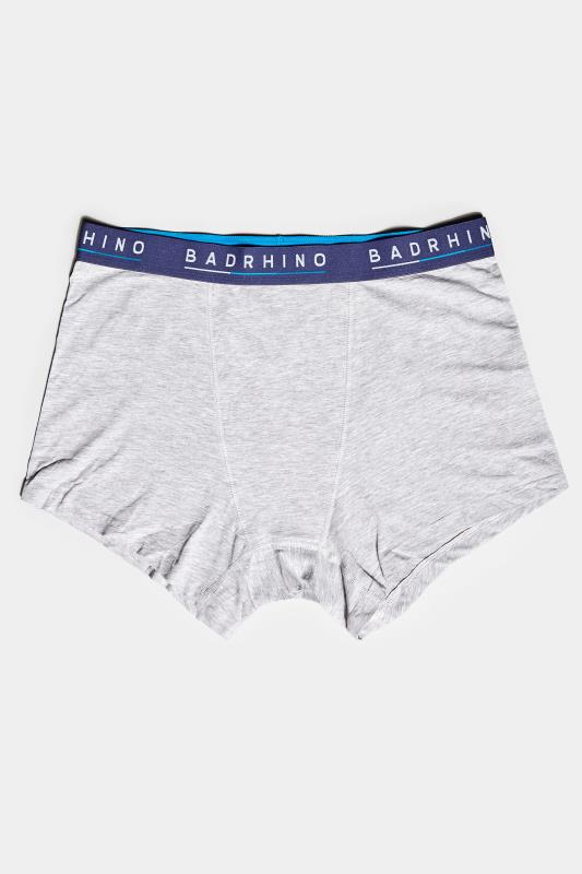 BadRhino Grey Essential 3 Pack Boxers | BadRhino 6