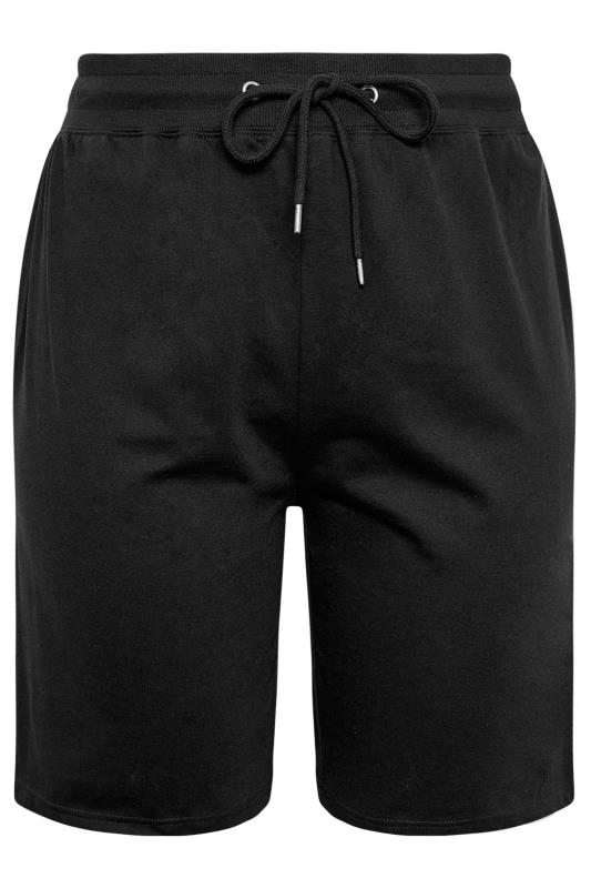 Black Jogger Shorts | Yours Clothing 5