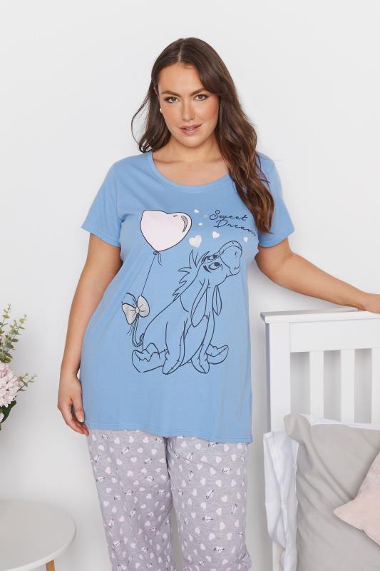 DISNEY Curve Blue Eeyore Sweet Dreams Pyjama Set 3