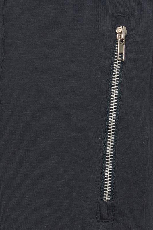 KAM Big & Tall Navy Blue Interlock Shorts | BadRhino 5