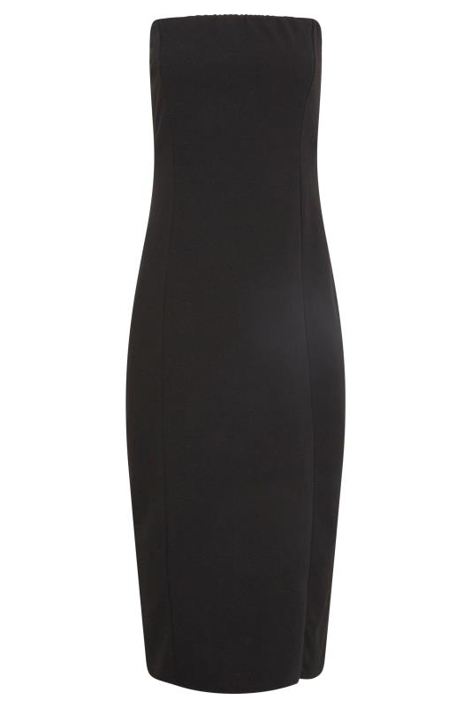 LTS Tall Women's Black Bandeau Midi Dress | Long Tall Sally 6