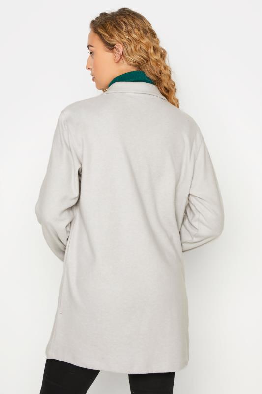 LTS Tall Grey Soft Touch Shacket 3