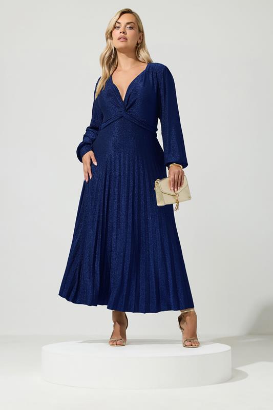 cobalt blue ladies dresses Yours London Women's Plus Size Metallic Knot Pleated Maxi Dress Size 16 5=handle=rattanyellow=oakham-chest-of-4-drawers-rattan-yellow