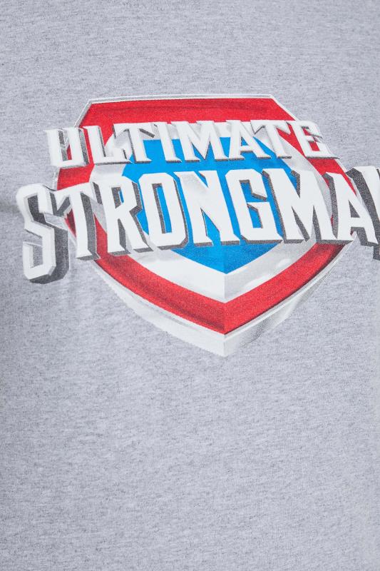 BadRhino Women's Grey Ultimate Strongman T-Shirt | BadRhino 3