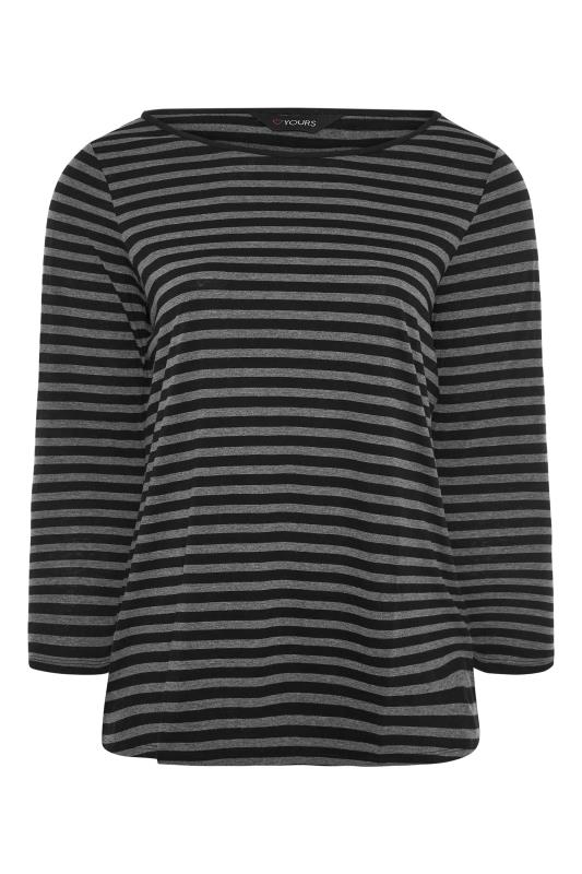 Black Striped Long Sleeve T-Shirt_F.jpg