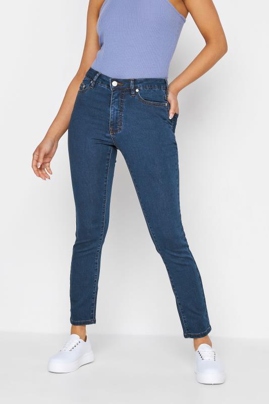 MADE FOR GOOD Petite Mid Blue Skinny Jeans 1