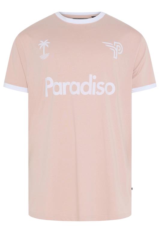 KAM Big & Tall Pink 'Paradiso' T-Shirt | BadRhino 1