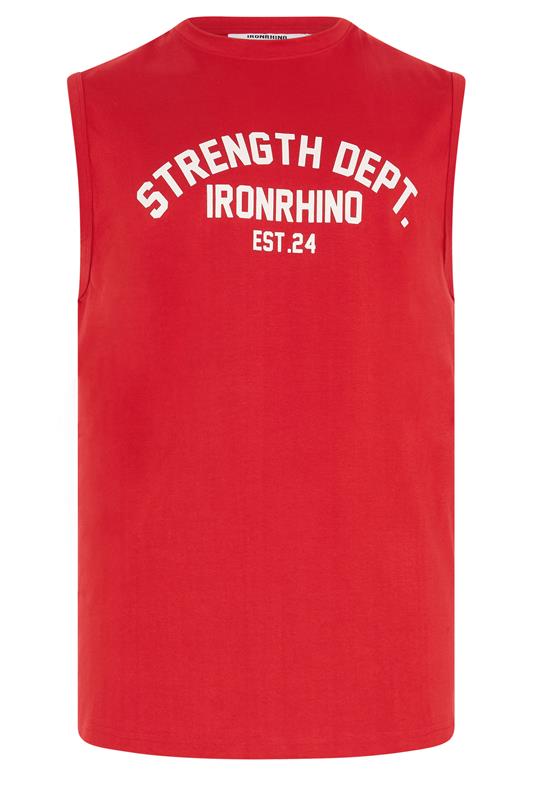 IronRhino Big & Tall Samba Red Strength Dept Vest | BadRhino 7