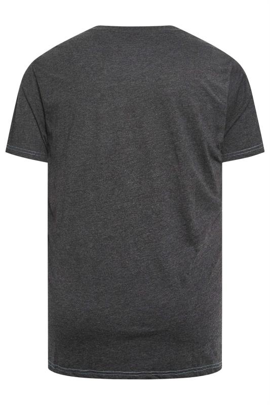 KAM Big & Tall Charcoal Grey Gorilla Print T-Shirt 4