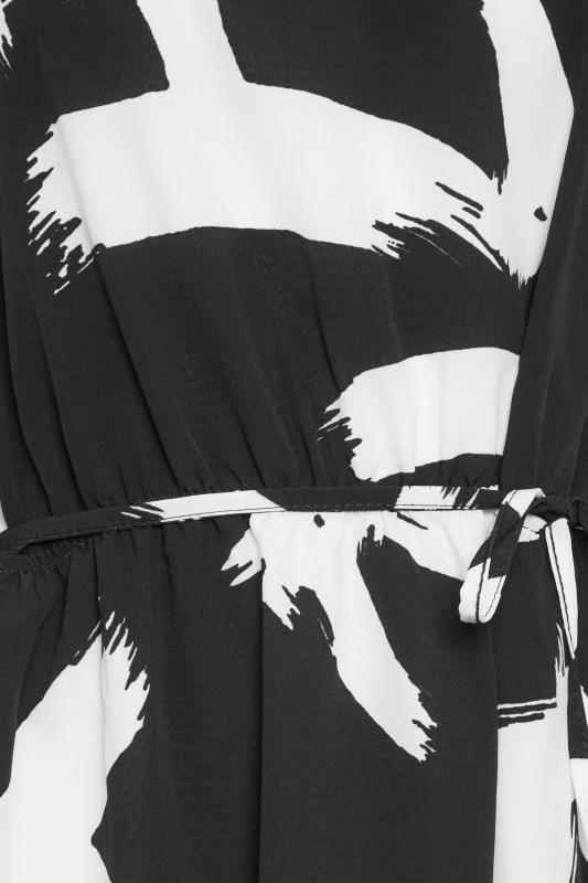 M&Co Black Abstract Print Smock Dress | M&Co 6