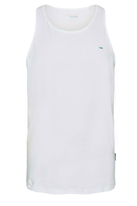 BadRhino Big & Tall 5 Pack Grey/Green/White/Navy/Black Extra Long Plain Vest Top | BadRhino 12