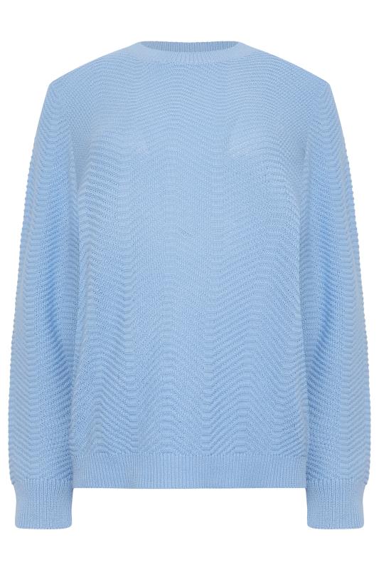M&Co Baby Blue Ribbed Knit Jumper | M&Co 5
