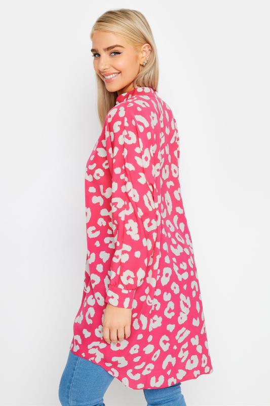 M&Co Pink Leopard Print Blouse | M&Co 3