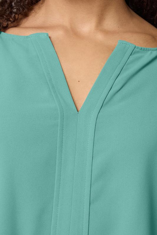 M&Co Green Frill Sleeve Blouse | M&Co  4