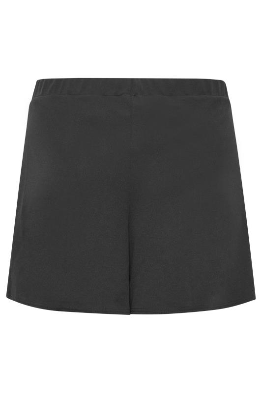 LIMITED COLLECTION Curve Plus Size Black Skort | Yours Clothing  9