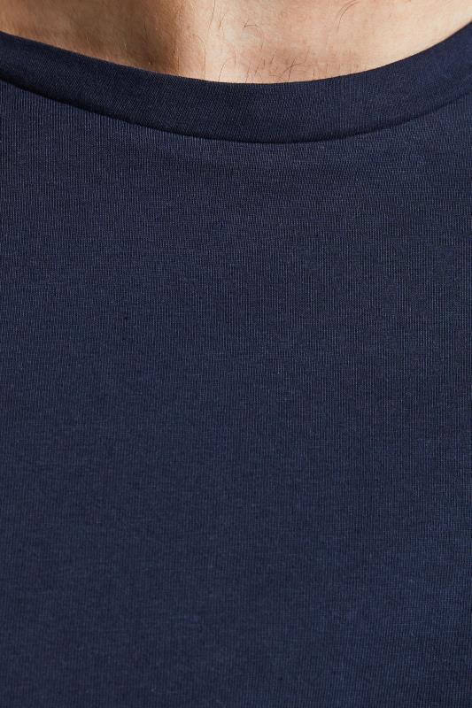 JACK & JONES Navy Blue Shark T-Shirt | BadRhino 4