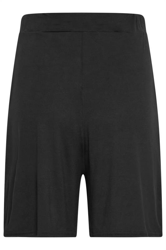 LTS Tall Black Jersey Shorts | Long Tall Sally 6