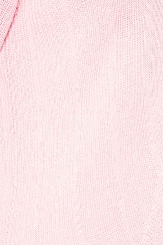 YOURS Plus Size Pink Frill Tie Cardigan | Yours Clothing 5