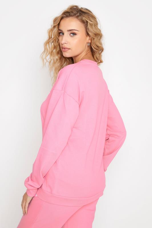 Tall Women's LTS Pink 'California' Slogan Sweatshirt | Long Tall Sally 3