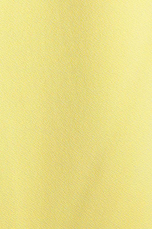 LIMITED COLLECTION Curve Lemon Yellow Sleeveless Blazer 5