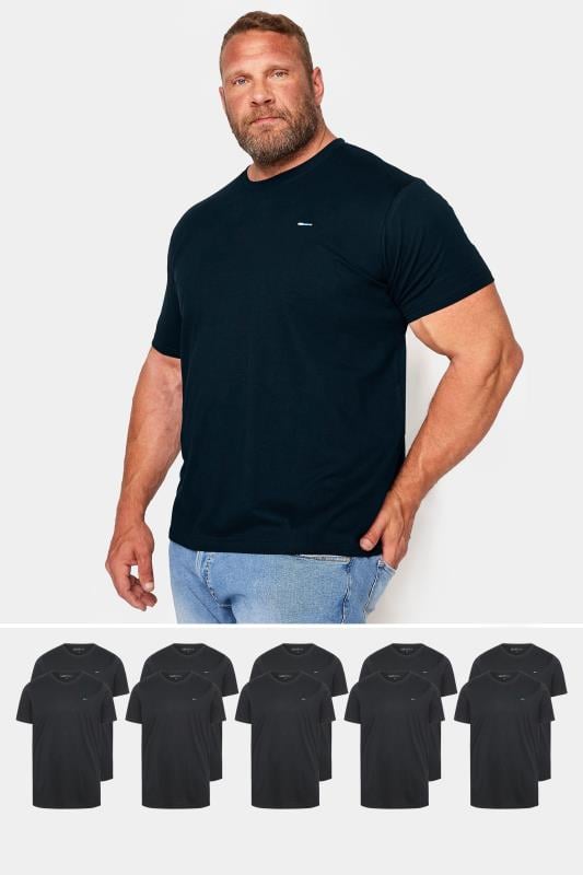 BadRhino 10 PACK Black Core T-Shirts | BadRhino 1