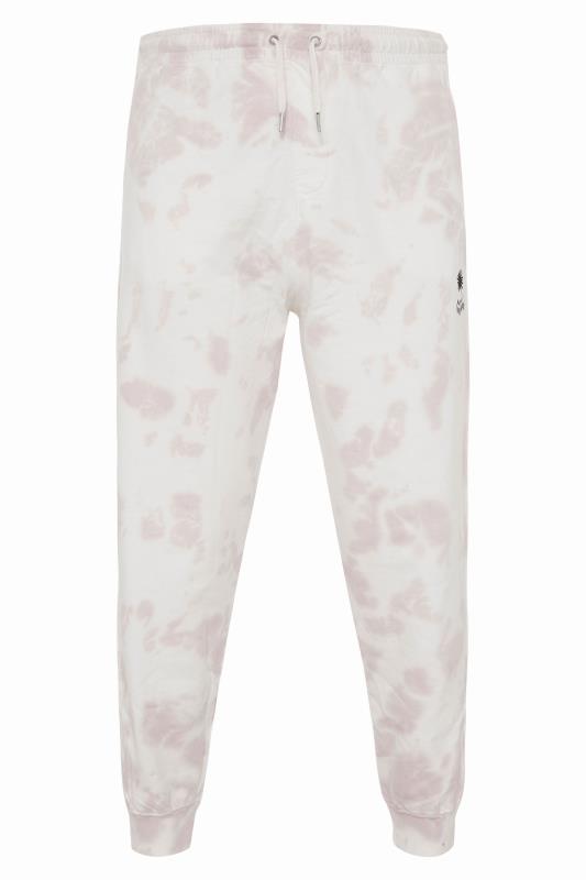 ANOTHER INFLUENCE White & Pink Tie Dye Joggers 1