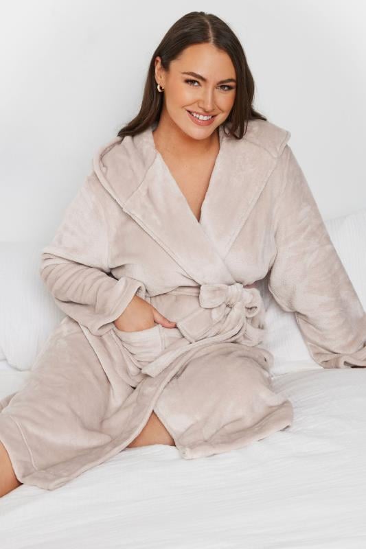 Dressing gown plus size best sale