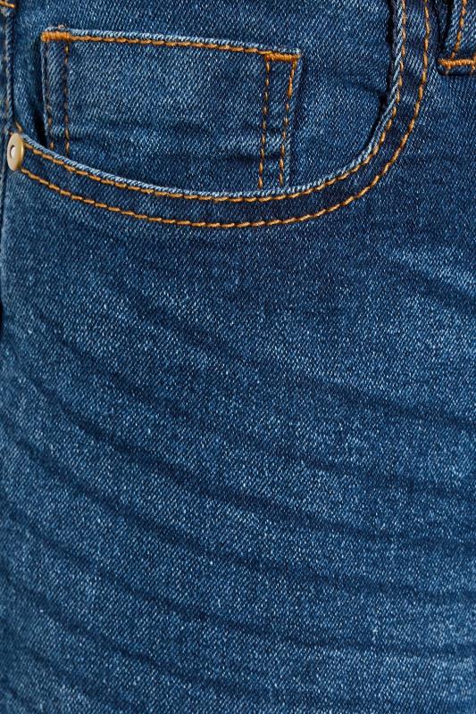 Petite Mid Blue ISLA Bootcut Jeans 3