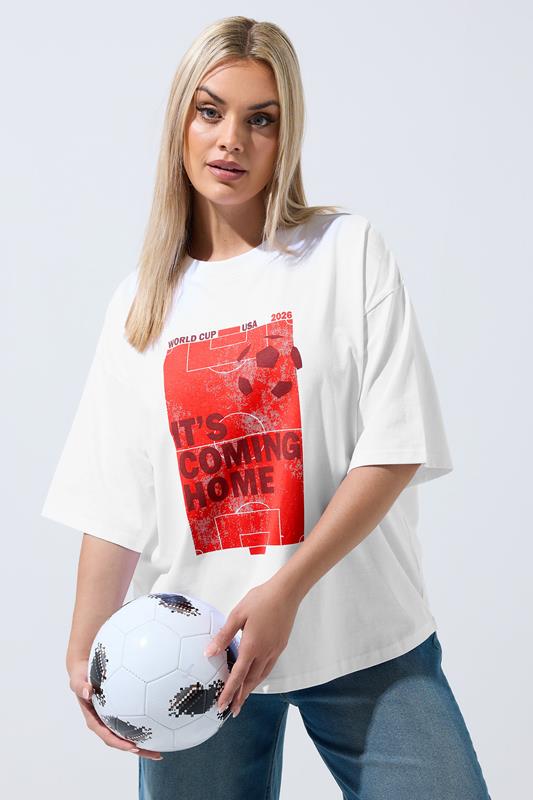  LIMITED COLLECTION camiseta blanca «It's Coming Home»