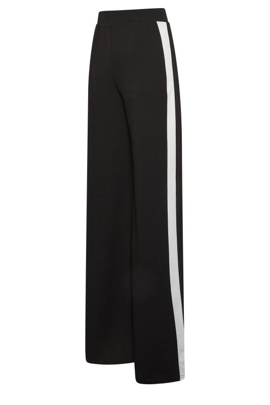 LTS Tall Womens Black & White Stripe Wide Leg Trousers | Long Tall Sally 6