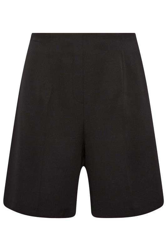 YOURS Plus Size Curve Black Tailored Shorts | Yours Clothing  4