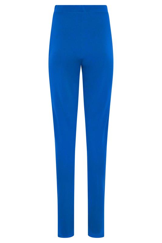 LTS Tall Cobalt Blue Split Front Slim Trousers_BK.jpg