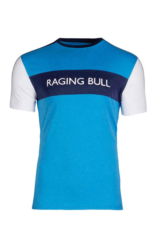 RAGING BULL Big & Tall Blue Cut & Sew T-Shirt 2