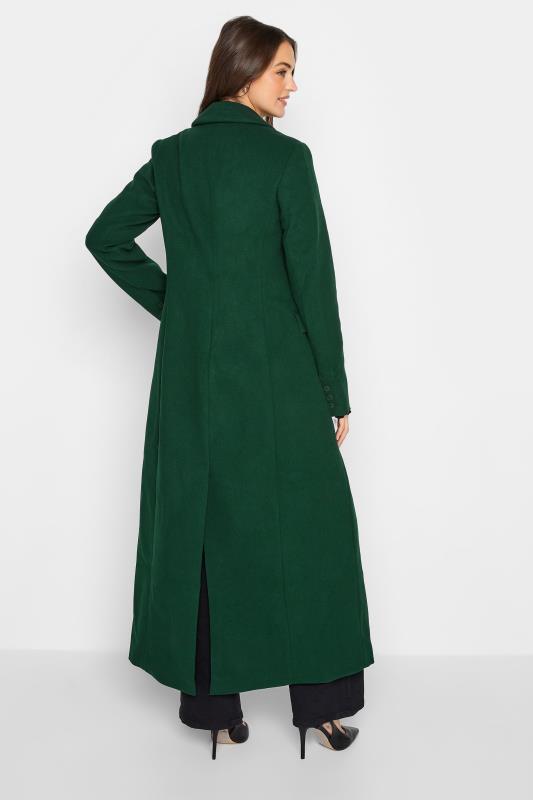 LTS Tall Women's Dark Green Long Formal Coat | Long Tall Sally 3