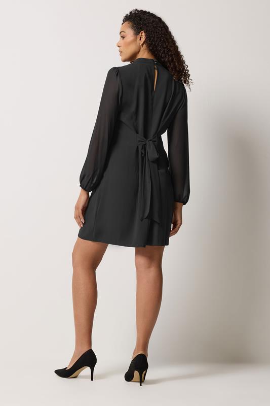 M&Co Black Belted Tunic Dress | M&Co 2