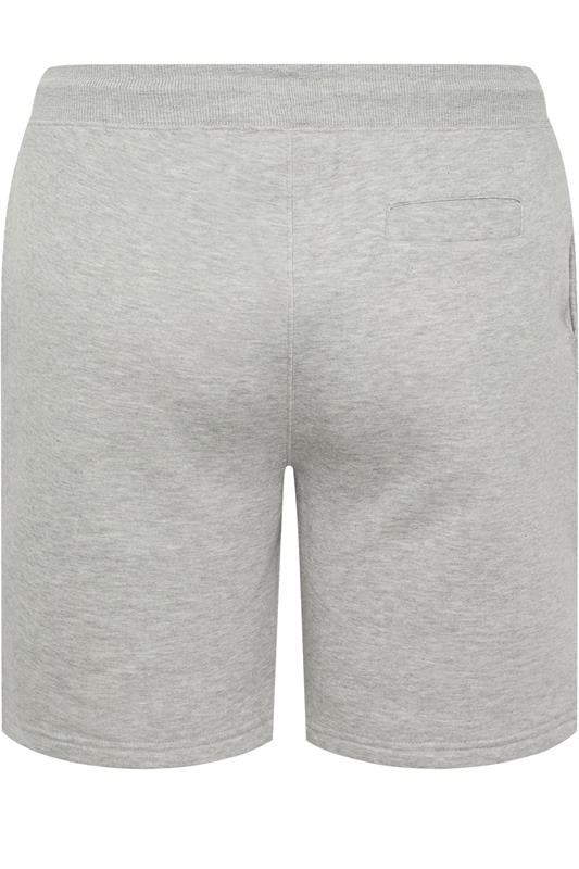 BadRhino Big & Tall Grey Jogger Shorts | BadRhino 6