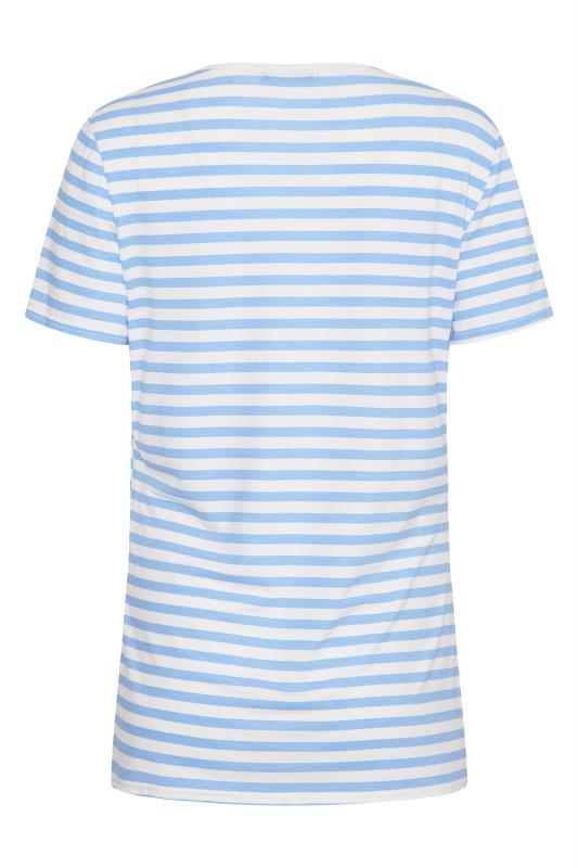 LTS Tall Blue Stripe T-Shirt 6