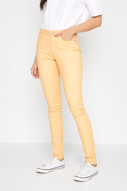 Tall  LTS Tall Yellow AVA Stretch Skinny Jeans