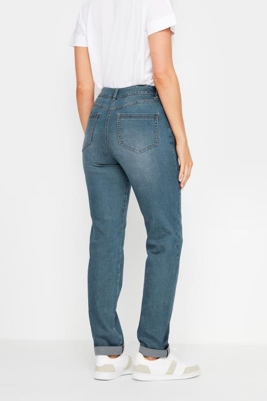 LTS Tall Blue Mid Wash Boyfriend Jeans | Long Tall Sally 4